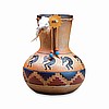 Kokopelli Design Vase
